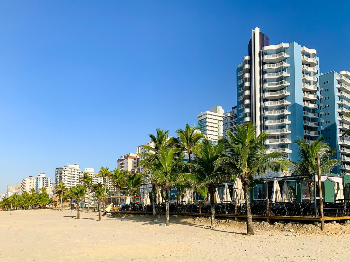 Apto 3 Quartos, 100M Da Praia, Piscina E Churrasqueira Apartment Praia Grande  Exterior photo